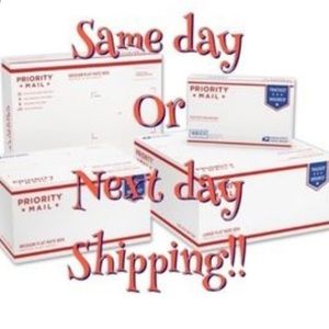 Always same day or next day shipping!!!!